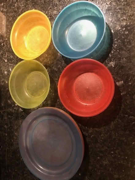 Photo of free Kids Plastic bowls and plates (Crooks Barn TS20) #1
