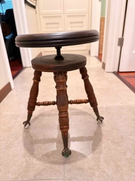 Photo of free Swivel piano stool (Woodland SW side of town) #2