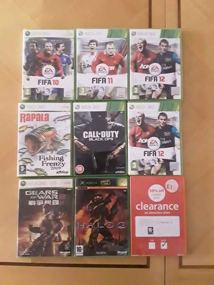 Photo of free XBOX 360 Games (Gidea Park RM2) #1