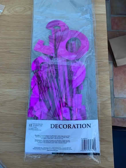 Photo of free Birthday decoration (Hitchin) #2