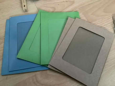 Photo of free 6 card board photo frames. (Brampton S40) #1