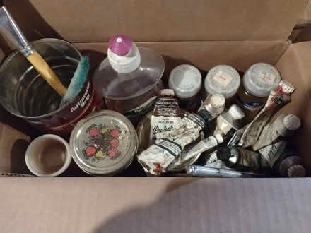 Photo of free Old oil paints (East Arlington) #1