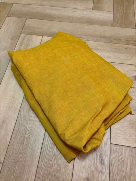 Photo of free Habitat mustard yellow curtains (Sandyhills G32) #1