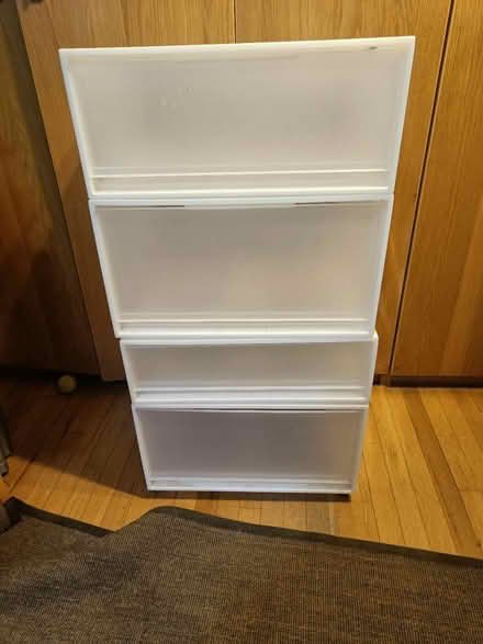 Photo of free Stackable Muji plastic drawers (Friern Barnet, N11) #2