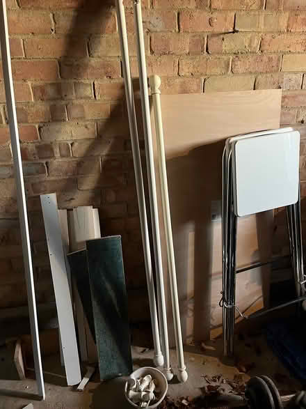 Photo of free Cream curtain rails (TN4) #1