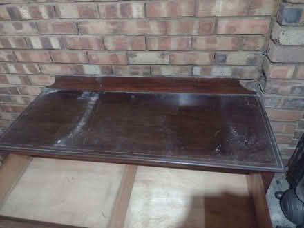 Photo of free Dark wood small sideboard (Leigh Beck SS8) #2