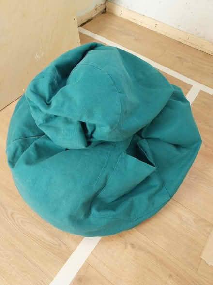 Photo of free Large green bean bag (Hemel-hempstead HP2) #3