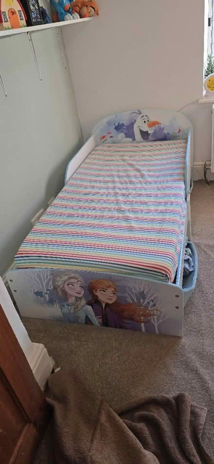 Photo of free Frozen toddler bed (Llandrindod wells LD1) #2