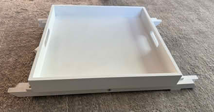 Photo of free White foldable side table (Rahn Rd CM16) #3