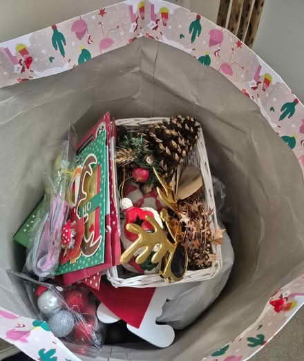 Photo of free Huge bag of xmas decs (CB23) #1