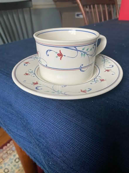 Photo of free cups & saucers (East side of Columbia) #1