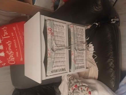 Photo of free Small wooden wicker draw unit (Tudeley) #1