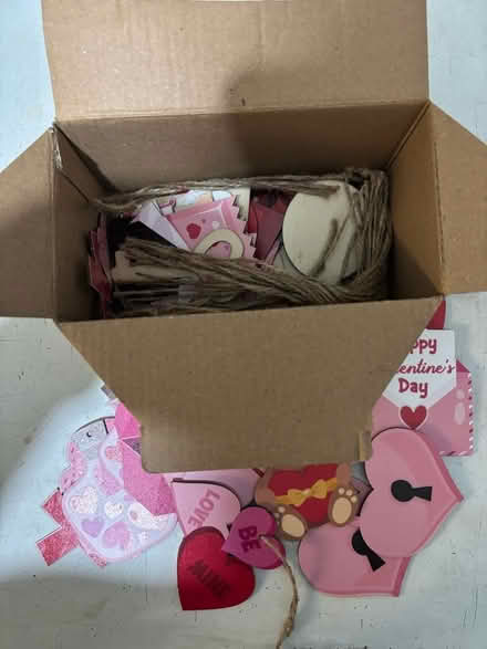 Photo of free Valentine Themed Hanging Decorations (Gleadless S14) #1