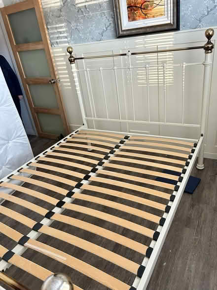 Photo of free King size bed frame only (Ash vale) #1