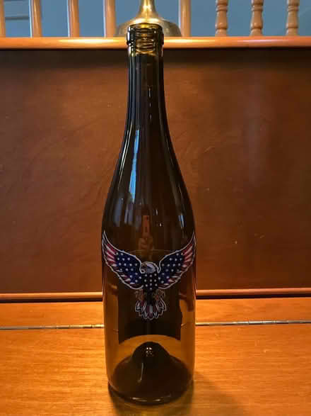 Photo of free Patriotic Eagle Empty Wine bottle (Sunnyvale CA) #1