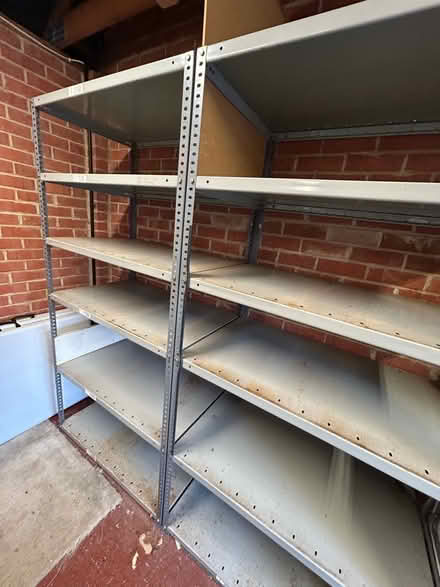 Photo of free Metal garage shelves (Northcourt OX14) #2