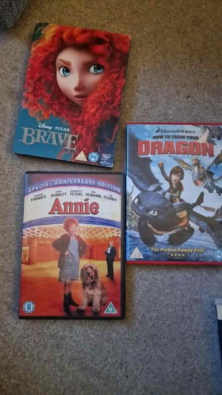 Photo of free Children's dvds (Kirk Hallam DE7) #1