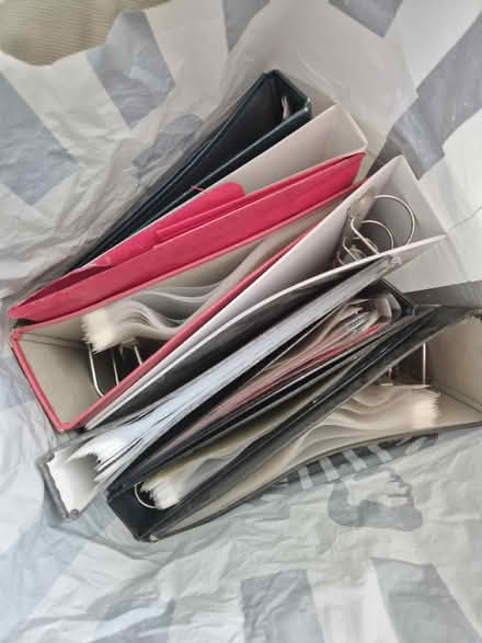 Photo of free Ring binders and A4 wallets (Lichfield (Dimbles WS13)) #1