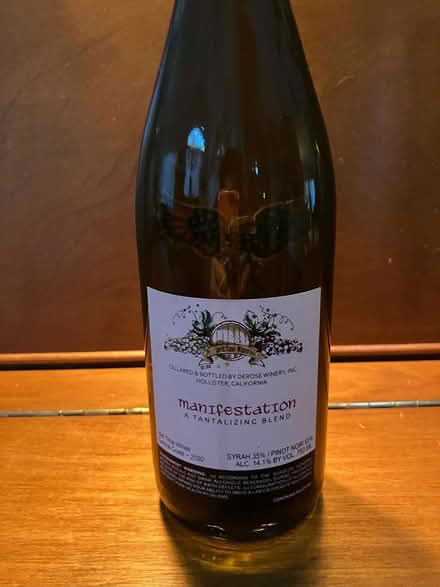 Photo of free Patriotic Eagle Empty Wine bottle (Sunnyvale CA) #2