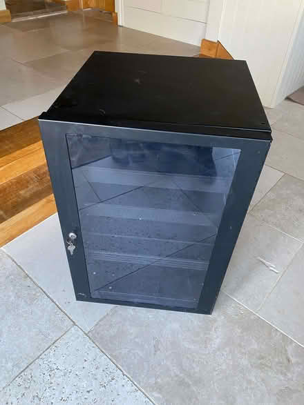Photo of free Black Steel Shelf Unit on Castors, for Computer Server, Hifi (Gosmore SG4) #1