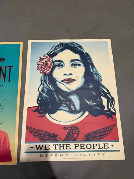 Photo of free 2017 women’s march posters (Petworth) #2