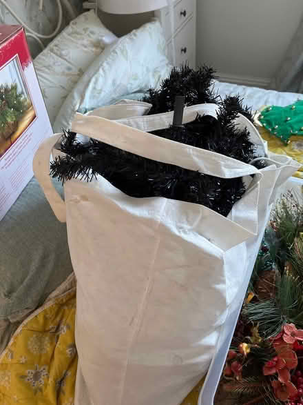 Photo of free Black fake Christmas tree (Sale M33) #1