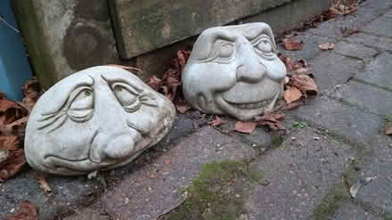 Photo of free Ugly heads garden ornaments (Stanford le hope, SS17) #1