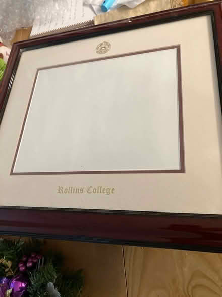 Photo of free Rollins College Diploma Frame (Catonsville) #1