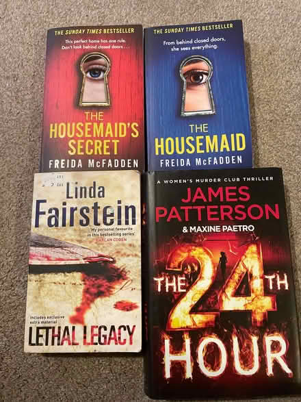 Photo of free 4 books (Longbarn WA2) #1