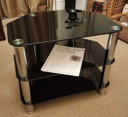 Photo of free Glass TV Stand (Tunbridge Wells N. TN4) #1
