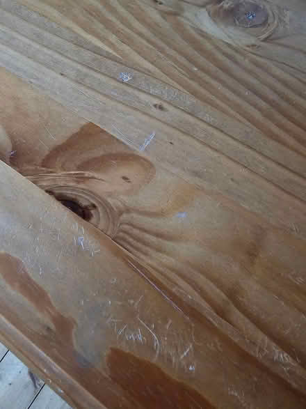 Photo of free Pine desk (Auchtermuchty) #1