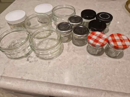 Photo of free Small glass pots and jam jars (Heswall CH60) #1