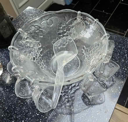 Photo of free Glass punch bowl (Harlow, CM19) #3