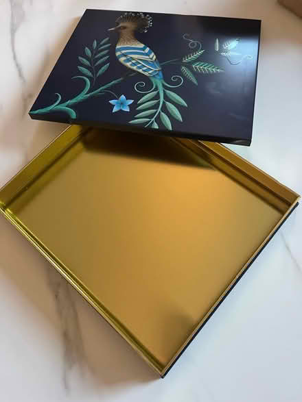 Photo of free Decorative Peacock Tin (Winkfield Row RG42) #2