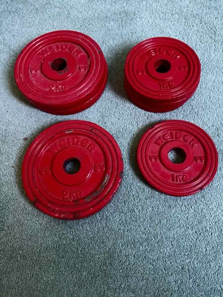 Photo of free Exercise weights (Nettleham near Lincoln Ln2 2tn) #1