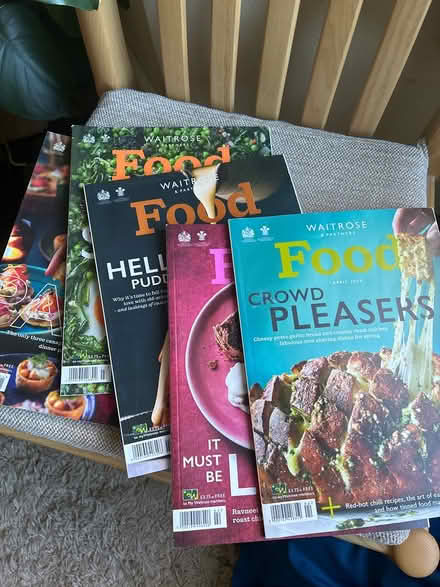Photo of free Waitrose Food magazine (Charminster) #1