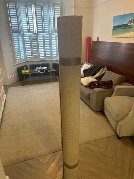 Photo of free Cream rug (Tufnell Park NW5) #3