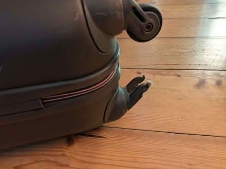 Photo of free John Lewis wheelie suitcase - 1 wheel missing (Heeley Green S2) #2