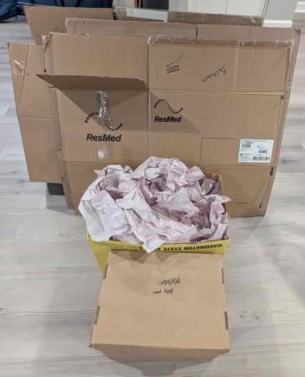 Photo of free Moving Boxes & Packing Paper (Villa Park IL) #1