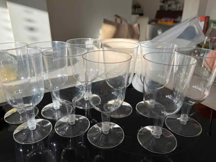 Photo of free Plastic wine glasses (Radlett WD7) #1