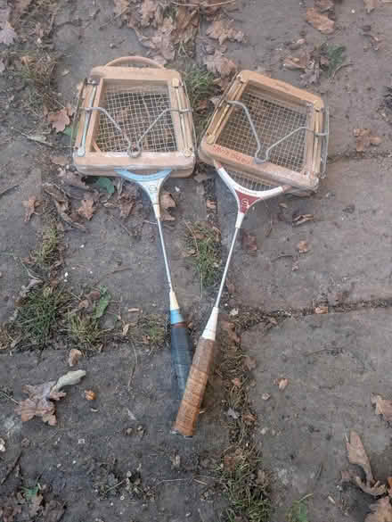 Photo of free Vintage Badminton rackets (Horsham Roffee) #1