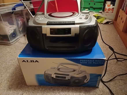 Photo of free Portable radio with CD player (Jennyfield HG1) #1