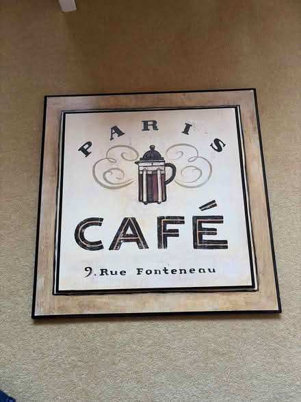 Photo of free Paris Cafe Wall Art (Kingsey HP17) #1