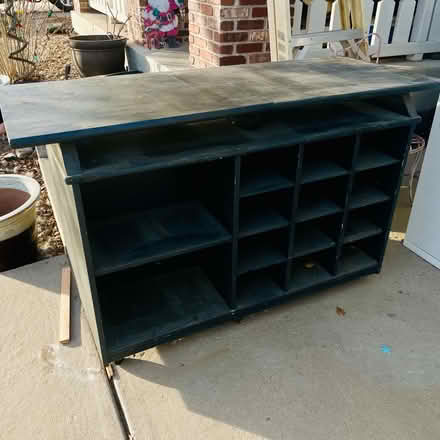 Photo of free woodworking bench w/casters (104th and Chambers (Reunion)) #1