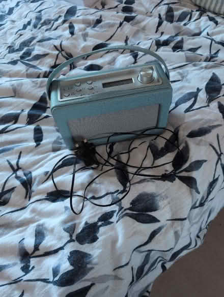 Photo of free Blue DAB/FM portable radio (Cawston CV22) #3