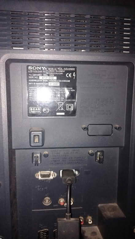 Photo of free 32 inch Sony TV (Oswestry SY11) #2