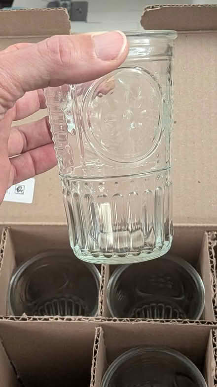 Photo of free Eight matched 14 oz drink glasses (San Gabriel, CA) #1