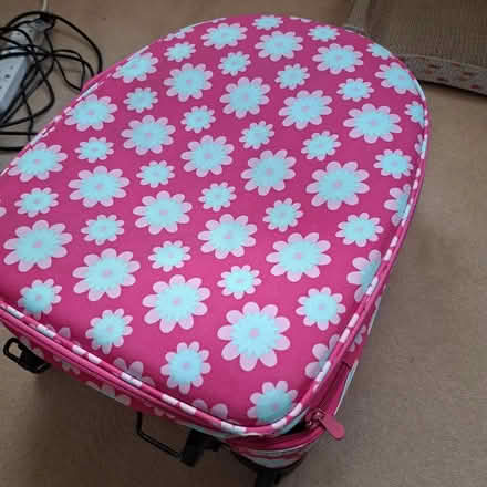 Photo of free Bright pink suitcase (New Southgate N11) #2