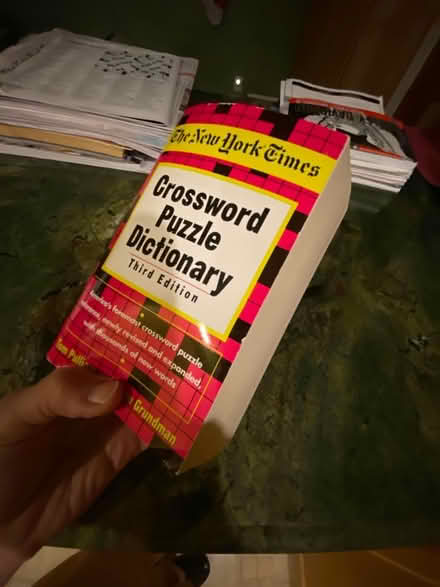 Photo of free New York Times Crossword Dictionary (Fanwood) #1