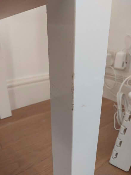 Photo of free IKEA LACK side table – white (55cm x 55cm) (New Malden KT3) #1